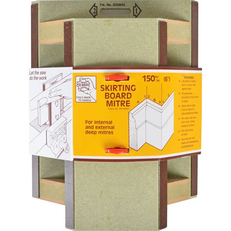 good metal mitre box|mitre box for 150mm skirting.